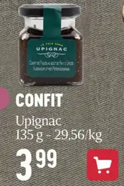 Delhaize Upignac confit aanbieding