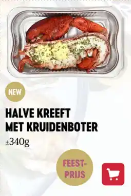 Delhaize Halve kreeft met kruidenboter aanbieding