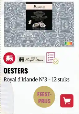 Delhaize Oesters royal d'irlande n°3 aanbieding