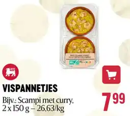 Delhaize Vispannetjes aanbieding