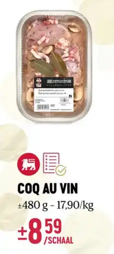 Delhaize Coq au vin aanbieding