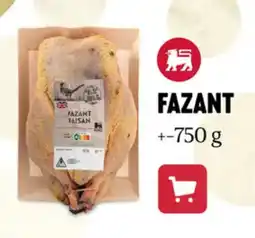 Delhaize Fazant aanbieding