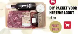 Delhaize Diy pakket voor hertenragout aanbieding