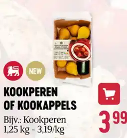Delhaize Kookperen of kookappels aanbieding