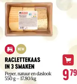 Delhaize Raclette in 3 smaken aanbieding