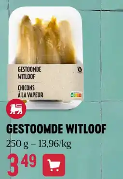 Delhaize Gestoomde witloof aanbieding