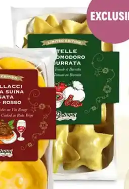 Delhaize Bertagni verse pasta tomaat mozzarella aanbieding