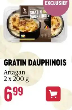 Delhaize Artagan gratin dauphindis aanbieding