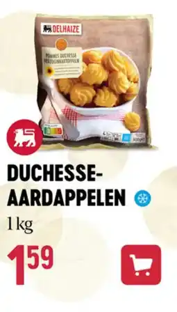 Delhaize Duchesseaardappelen aanbieding