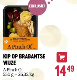 Delhaize A pinch of kipfret brabanconne wijze aanbieding