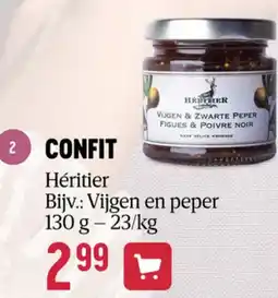 Delhaize Héritier confit aanbieding