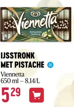 Delhaize Viennetta ijsstronk met pistache aanbieding