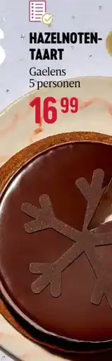 Delhaize Hazelnoten taart aanbieding