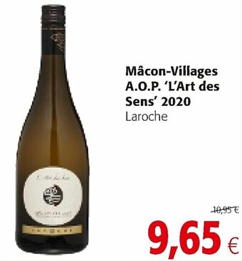 Colruyt Macon-Villages A.O.P. 'L'Art des Sens' 2020 aanbieding