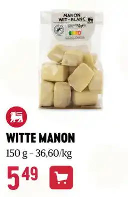 Delhaize Witte manon aanbieding