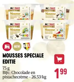 Delhaize Mousses speciale editie aanbieding