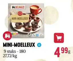 Delhaize Mini-moelleux aanbieding