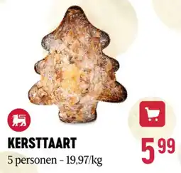 Delhaize Kersttaart aanbieding
