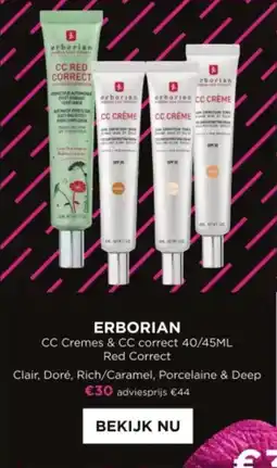 ICI PARIS XL Erborian aanbieding