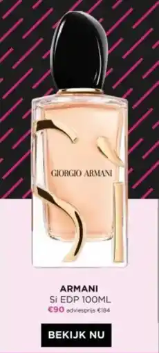 ICI PARIS XL Armani aanbieding