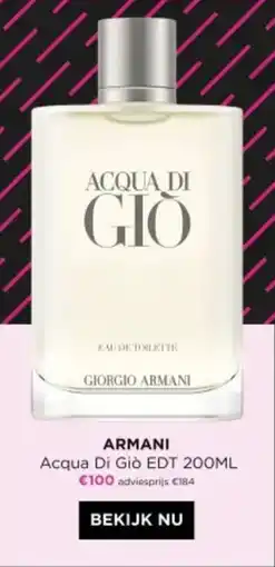 ICI PARIS XL Armani aanbieding