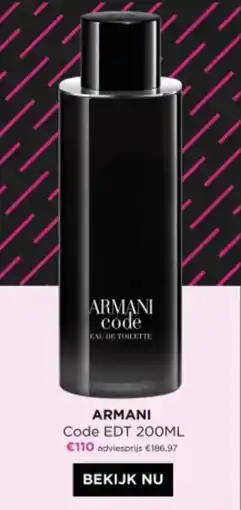 ICI PARIS XL Armani aanbieding