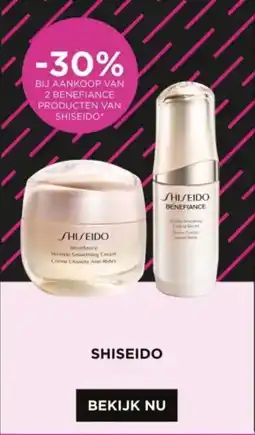 ICI PARIS XL Shiseido aanbieding