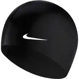 Decathlon Nike Swim Solid Silicone Training Cap Zwart aanbieding
