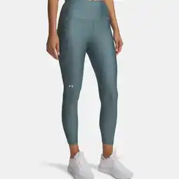 Decathlon Legging Voor Dames Ua Tech Enkellengte Under Armour Blauw Jasper aanbieding
