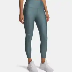 Decathlon Legging Voor Dames Ua Tech Enkellengte Under Armour Blauw Jasper aanbieding