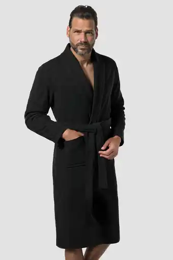 Decathlon Heren Badjas thuispak sjaalkraag badstof tot 8XL aanbieding