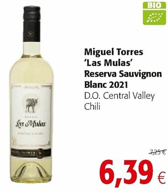 Miguel Torres 'Las Mulas' Reserva Sauvignon Blanc 2021