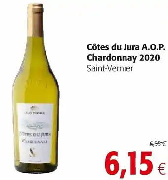 Colruyt Cotes du Jura A.O.P. Chardonnay 2020 aanbieding