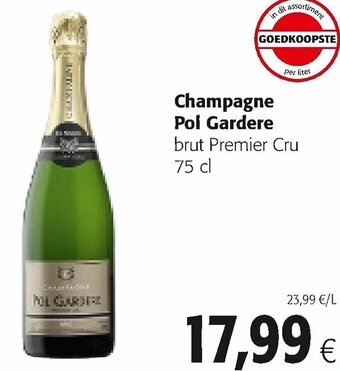 Colruyt Champagne Pol Gardere aanbieding