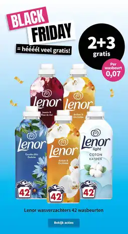 Plein.nl Lenor wasverzachters aanbieding