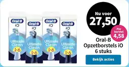 Plein.nl Oral-B Opzetborstels iO aanbieding