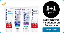 Plein.nl Geselecteerde Paradontax en Sensodyne aanbieding