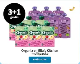 Plein.nl Organix en Ella's Kitchen mulitpacks aanbieding
