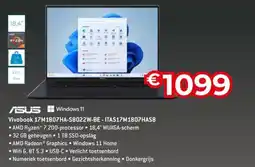 AUVA Asus Vivobook 17M1807HA-S8022W-BE-ITAS17M1807HAS8 aanbieding
