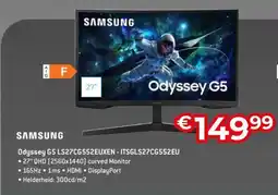 AUVA Samsung Odyssey G5 LS27CG552EUXEN ITSGLS27CG552EU aanbieding