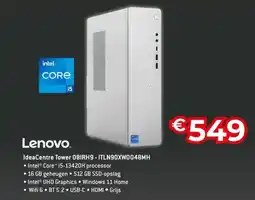 AUVA Lenovo IdeaCentre Tower 08IRH9 ITLN90XW0048MH aanbieding