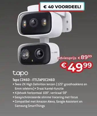 AUVA Tapo C246D ITTLTAPOC246D aanbieding