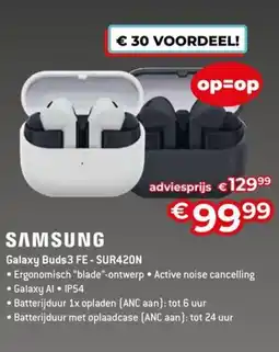 AUVA Samsung Galaxy Buds3 FE SUR420N aanbieding