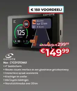 AUVA Coyote max cycoyotemax aanbieding