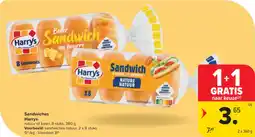 Carrefour Market Sandwiches Harrys aanbieding