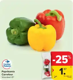 Carrefour Market Paprikamix Carrefour aanbieding