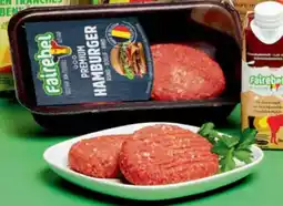 Carrefour Market Ambachtelijke hamburger of rundssteak extra Fairebel aanbieding