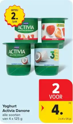 Carrefour Market Yoghurt activia danone aanbieding