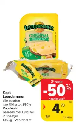 Carrefour Market Kaas Leerdammer aanbieding