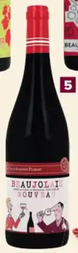 Carrefour Market Beaujolais Nouveau La Cave d'Augustin Florent aanbieding